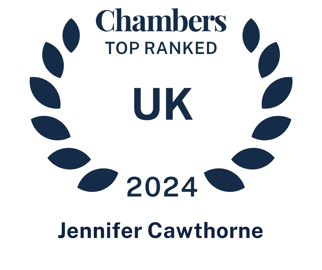 Chambers Top Ranked 2024 - Jennifer Cawthorne